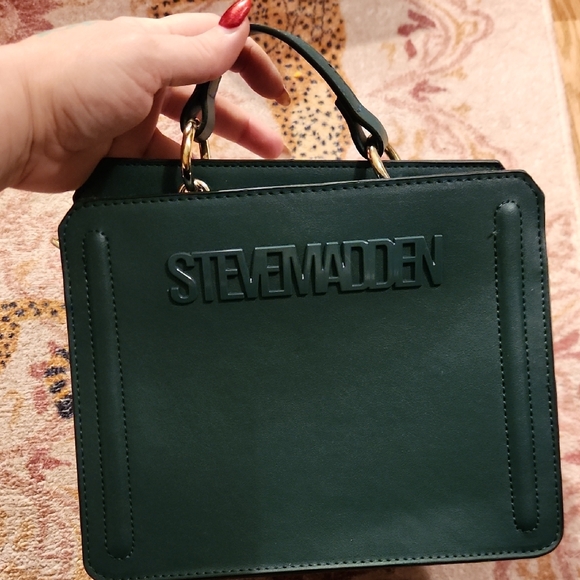 Steve Madden Forest Green Handbag - Picture 2 of 11